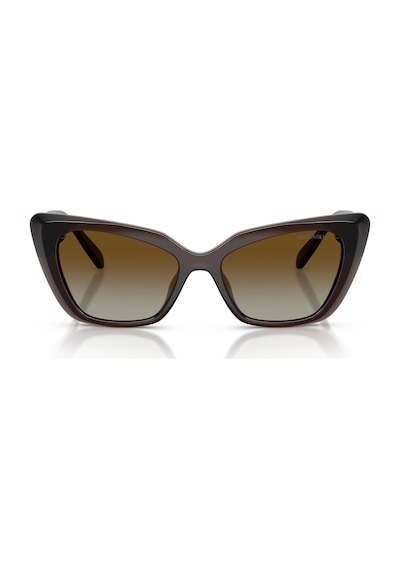 Swarovski Sk6047 1084t5 54 Polarize Kadın Güneş Gözlüğü Kahverengi