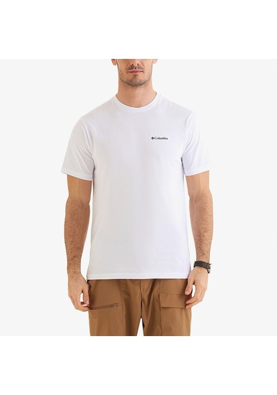 Columbia Csc Comfort Erkek Beyaz Günlük T-shirt Cs0395 Beyaz
