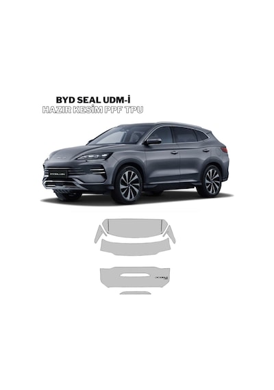 Byd Seal U Dm-i Hazır Kesim, 210 Mikron Premium Tpu Ppf Film-arka Far Grubu