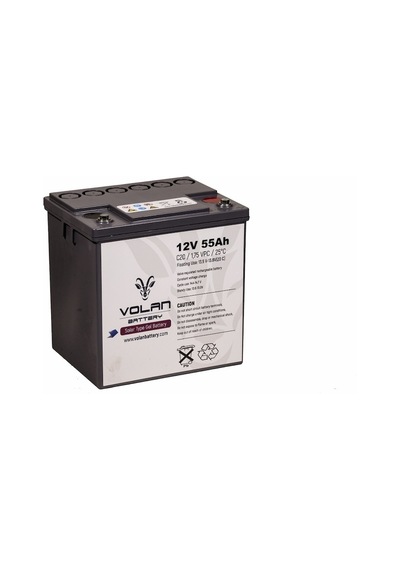 12 Volt 55 Amper Jel Akü Solar Güneş Enerjisi - Volan Akü / 325018661