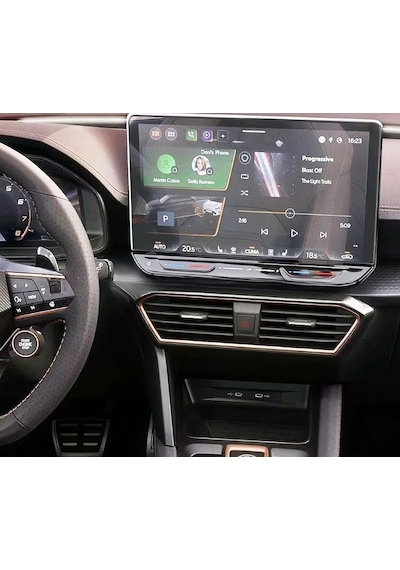 Cupra Formentor/terramar/leon/born İle Uyumlu 2025-2026 Model 12.9 İnç Multimedya Navigasyon 9h Nano Ekran Koruyucu