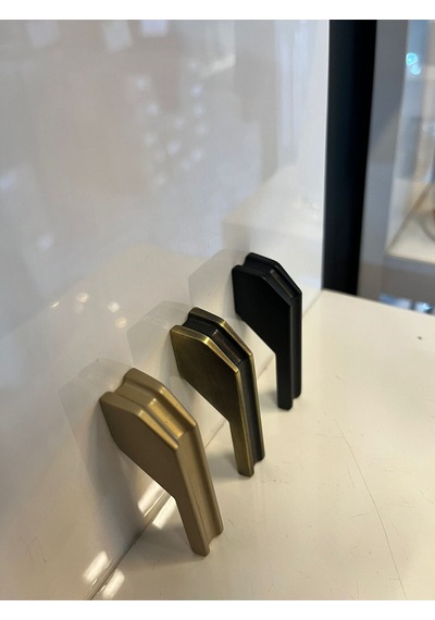 Petra Metal Kulp 16mm Antik Sarı Dolap Kapak Tv Ünite Modern Çekmece Mobilya Komidin Konsol