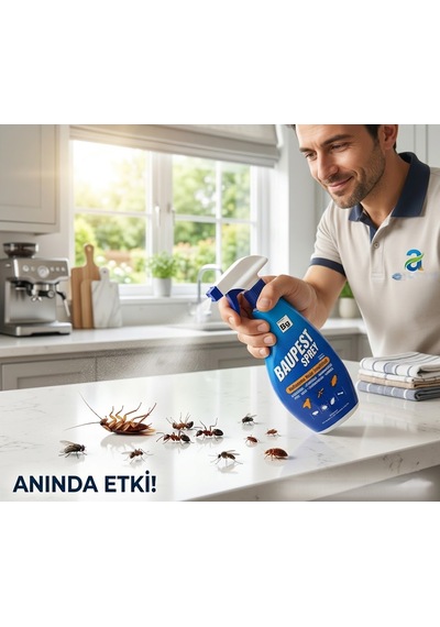 Bg Baupest Sprey 400 Ml X 2 Güçlü Karasinek,sivrisinek,hamam Böceği,pire, Kene, Tahtakurusu