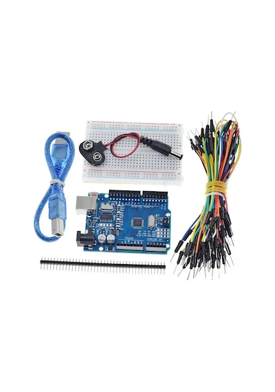 Arduino Uno R3 Ekonomik 6 Parça Başlangıç Seti