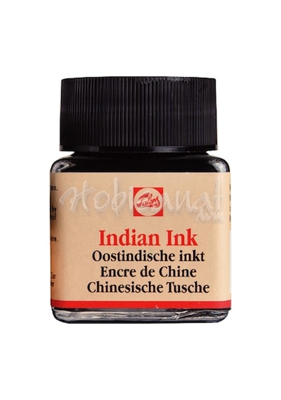 Talens Indian Ink Çini Mürekkebi 30Ml