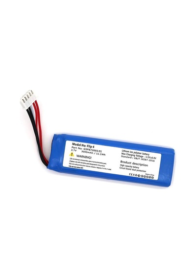 Sertec Jbl Flip 4 Uyumlu 3.7v 3000 Mah Soketli Batarya Evimdeyokyok