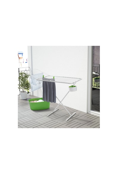 Ikea Mulıg Çamaşır Kurutma Askılığı , Beyaz, 173x57x103 Cm