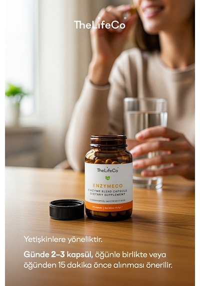 The Lifeco Enzymeco 60 Kapsül
