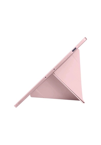İpad Uyumlu Pro 11 2024 Kılıf Kalemlikli Hugo Tablet Kılıfı - Rose Gold