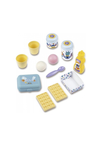 Smoby Stitch Gourmet Plaj Barı,waffle Ve Dondurma Makinası Ve Aksesuarları 312509
