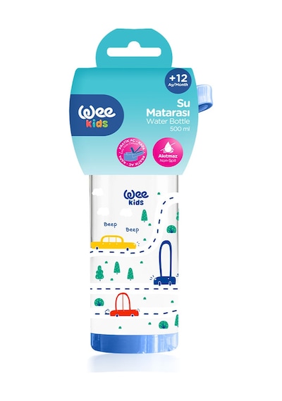 Wee Kids Pipetli Bardak 500 ML Araba