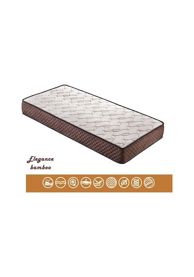 Babyhopeankara 80X190 Heyner Elegance Bamboo Ortopedik Yaylı Yatak | Yaylı Yatak