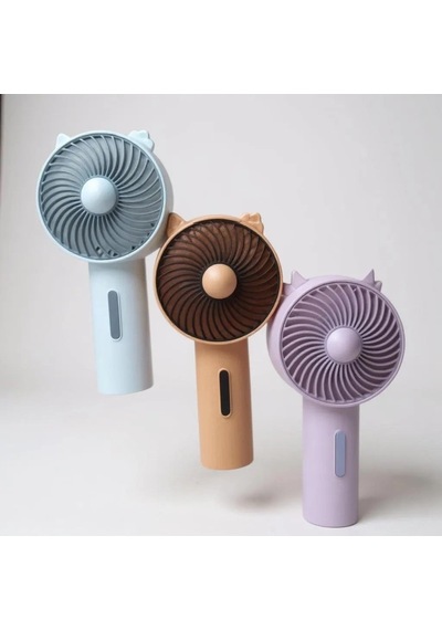 Summer Usb Şarjlı El Fanı I Taşınabilir Mini Fan I Yaz Serinleticisi I Vantilatör I Telefon Stantlı