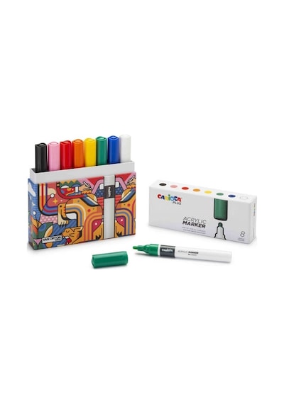 Carioca Plus Akrilik Marker 8'li