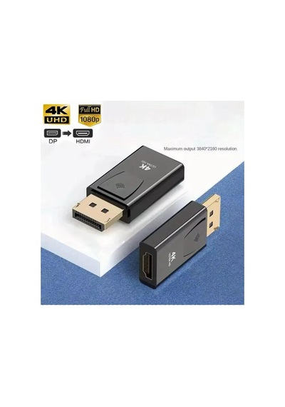 4k Displayport To Hdmı Görüntü Dönüştürücü - Displayport Erkek'ten Hdmı Dişi'ye Mini Adaptör Soket-jl-d1021k