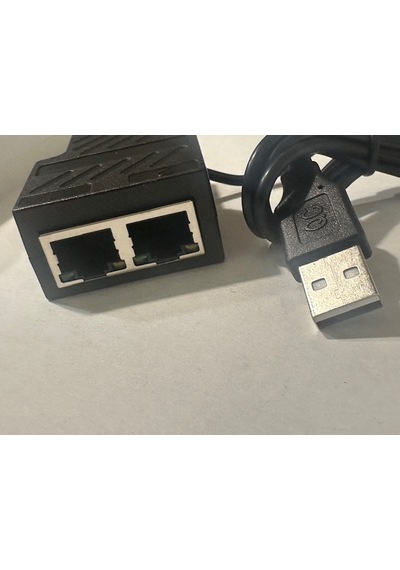 2 Port İnternet Çoğaltıcı 2 Port Rj45 Splitter
