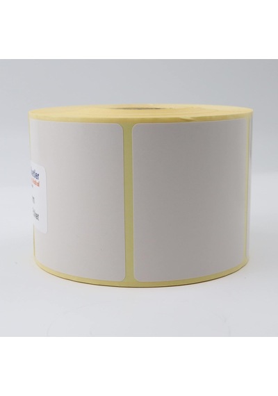 Kuşe Etiket 65mm X 60mm Ruloda 800 Adet 40mm Kuka Çapında Baskısız Barkod Yazıcı Etiketi Diğer
