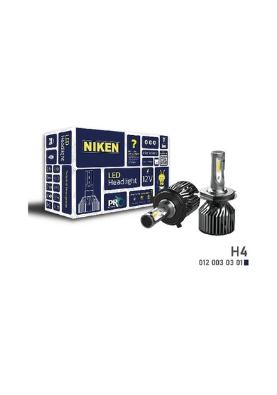 Led Xenon Far Ampul Pro Serisi H4 12v 6500k 0120030301 Niken