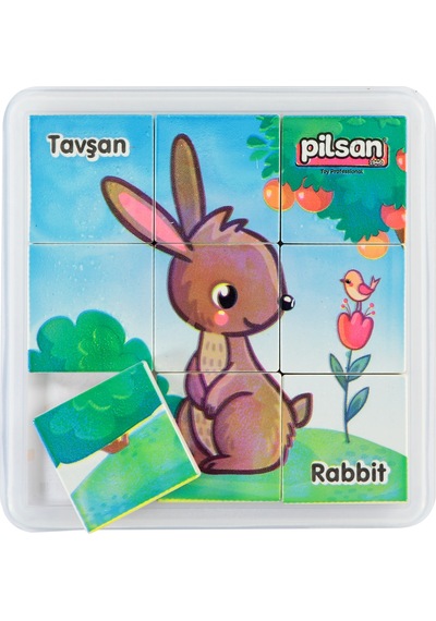 Pilsan Anımal Serıes Set Puzzle Tavşan