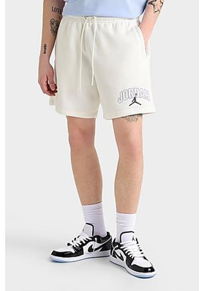 Nike Jordan Brooklyn Fleece Men's Graphic Shorts Erkek Pamuklu Şort Kırık Beyaz Kırık Beyaz