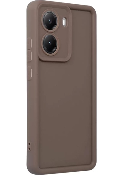 Newface Xiaomi Poco X7 Pro Viera Silikon - Kahverengi