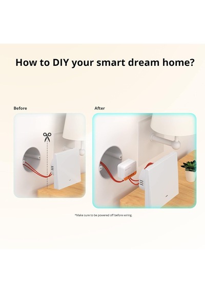 Ayrex Zigbee Mini L2 Nötrsüz Akıllı Röle Zbmınıl2