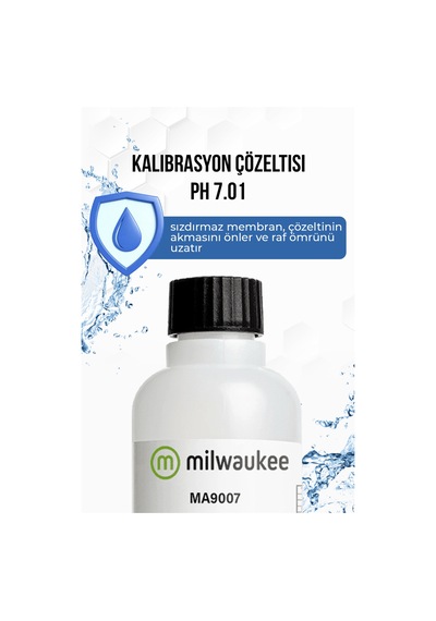 Milwaukee Ma9007 Ph 7.01 Kalibrasyon Solüsyonu 230 Ml