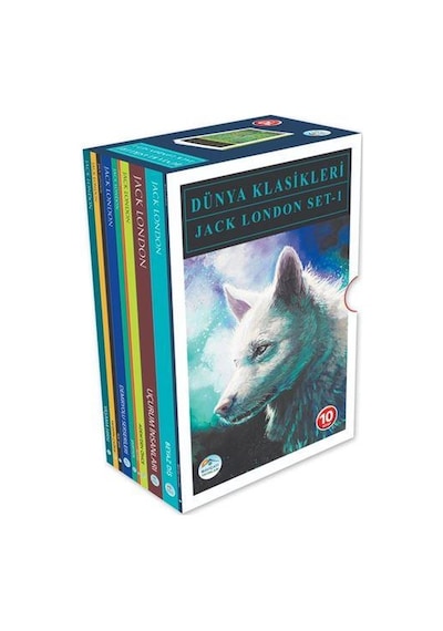 Jack London Seti 10 Kitap Dünya Klasikleri Maviçatı Yayınları