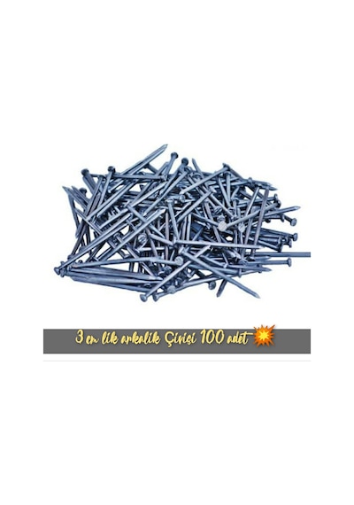 3 Cm Lik Dolap Arkalık Çivisi 100 Adet