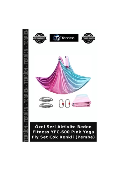 Özel Seri Aktivite Beden Fitness Yfc-600 Pınk Yoga Fly Set Çok Renkli Pembe