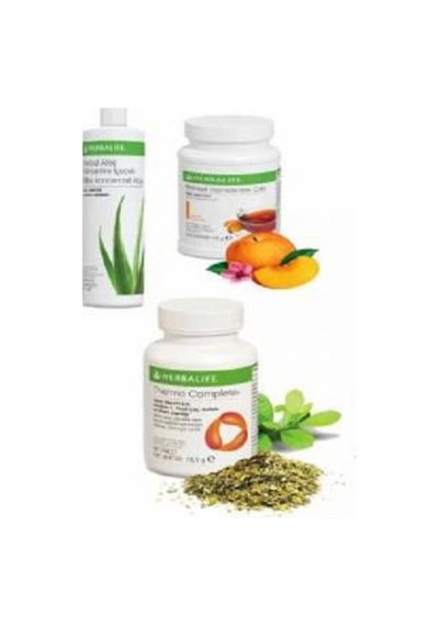 Herbalife Aloevera+50gr Şeftali Çay+ Thermo