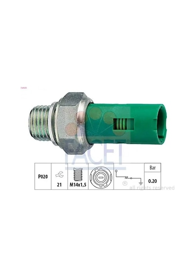 Renault Megane 2 Yag Musiri 2.0 2004-2005 Facet 70131