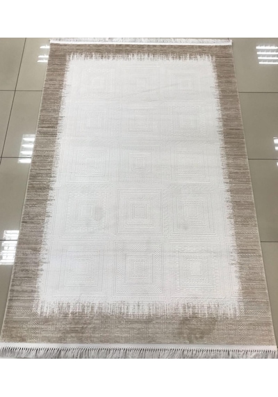 Merinos Halı Elegance 74427 070 Serisi Akrilik Salon Oturma Yatak Odası Halısı Kahve