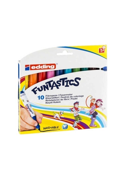 Keçeli Kalem Kalın Funtastıc 10lu Ed14k1099