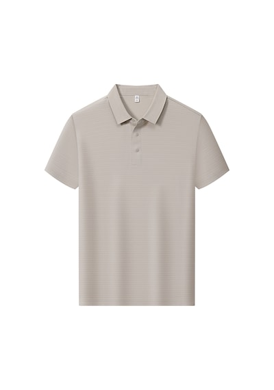 New Performance.arw98303.serintutan-antibakteriyel-yüksek Kalite.çıtçıtlı Polo T.shirt Bej