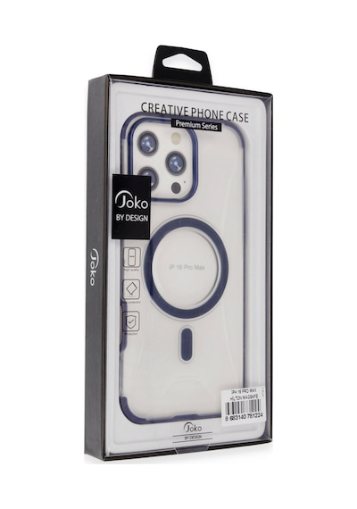 Apple iPhone  Uyumlu  16 Pro Max Hilton Magsafe Kapak - Siyah