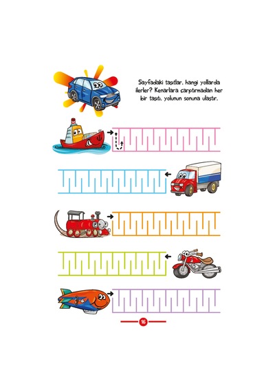 Çizgi 5-6 Yaş-Zihinsel Becerilerimi Geliştiriyorum- Limonkids