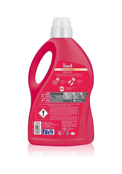 Perwoll 3l Siyah + 3l Renkli + Vernel Max 1,44lt Şakayık 2950 ML