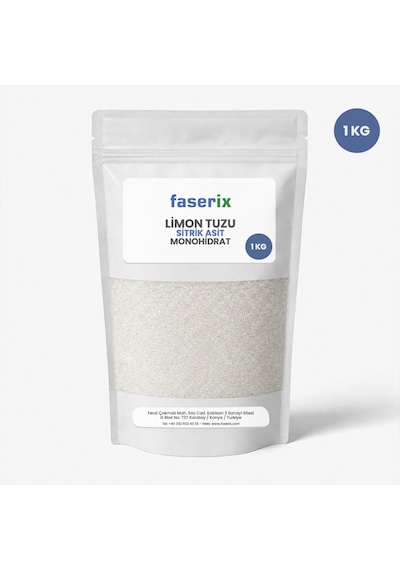 Limon Tuzu Sitrik Asit Monohidrat E330 1 Kg