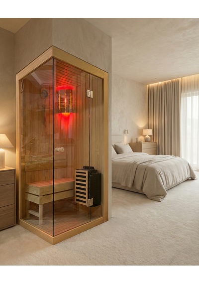 Doğal Ahşap Sauna 1 Kişilik