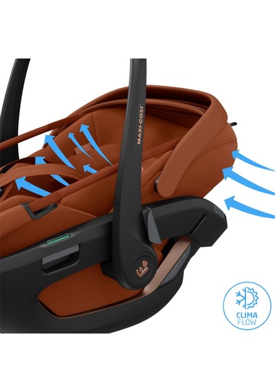 Maxi-cosi Coral Slidepro Isofix Bazalı 360 Dönebilen Tam Yatabilen Modüler 0-13 Kg Ana Kucağı Terra