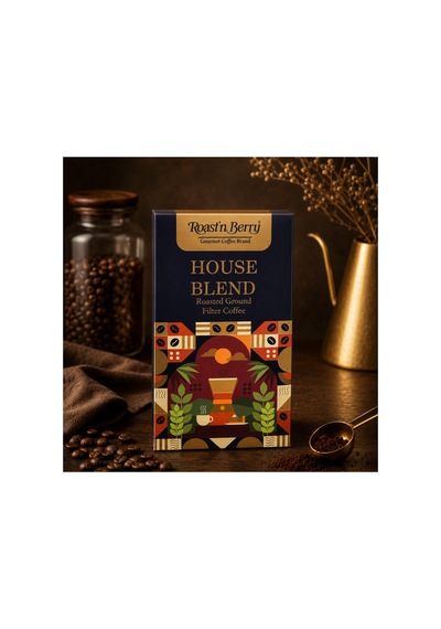 House Blend Öğütülmüş Filtre Kahve Filtre Kahve