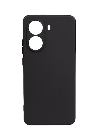 Noktaks - Poco X7 Pro Uyumlu Kılıf Mat Esnek Biye Silikon Kapak - Siyah - T37239
