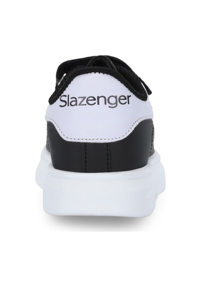 Slazenger Equal Cırt Cırtlı Siyah / Beyaz Günlük Spor Ayakkabısı Siyah - Beyaz