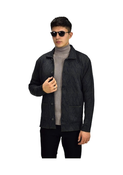 Erkek Spor Düğmeli Hırka R6350 Bgl-st03171 001