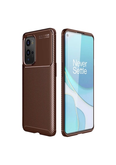 One Plus 9 Pro Kılıf Zore Negro Karbon Tasarım Silikon Kılıf