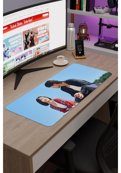 Mr Plankton K Drama Kdrama V2 70x30 Xl Gaming Kauçuk Kaymaz Taban Mouse Pad Fare Altlığı