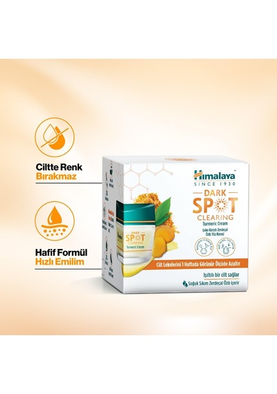 Since 1930 Dark Spot Clearing Leke Karşıtı Zerdeçal Özlü Yüz Kremi 50 Ml