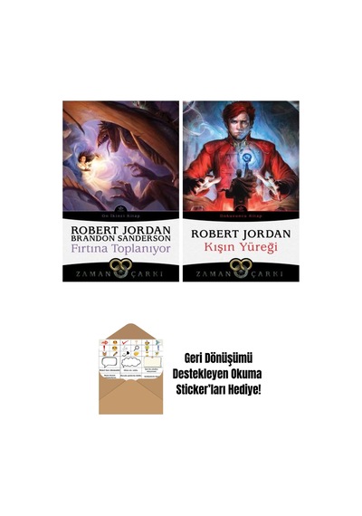 Fırtına Toplanıyor Zaman Çarkı 12 + Kışın Yüreği Zaman Çarkı 9