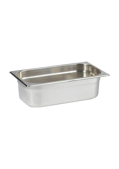Paslanmaz Çelik Gastronom/gastronorm Küvet Gn 1/3-100 32,5 X 17,6 X 10 Cm